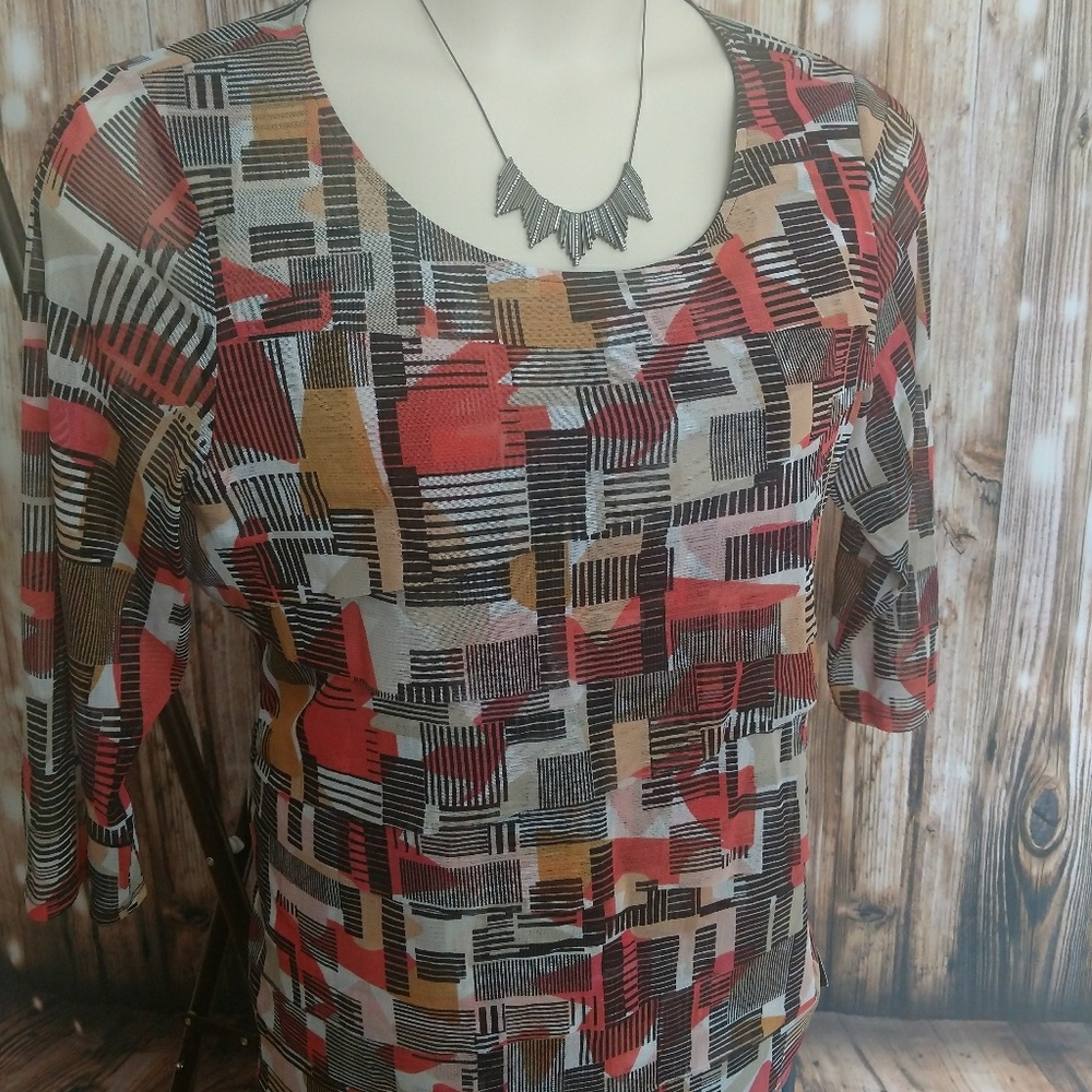 !!!3 for $25!!! 2x Alfani 3/4 Sleeve Top